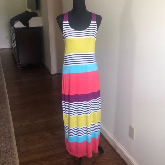 Ninety Dresses & Skirts - Racer back maxi tank dress by Ninety, size S.